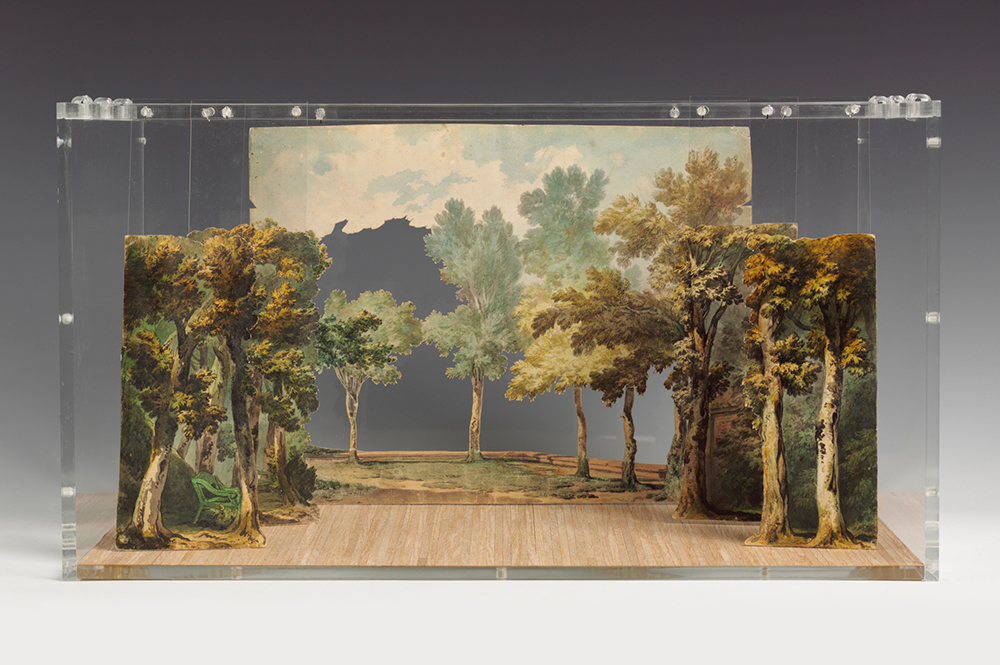 图2。菲利普·詹姆斯·德·Loutherbourg Omai,设置模型,1785年。博物馆没有。E.158:1 5 - 1937©维多利亚和艾伯特博物馆,伦敦