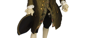 互动:男人的正式的丝绸Daywear,未知的生产商,约1745人