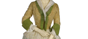 互动:女人的丝绸上衣和裙子,未知的制造商,1720 - 30