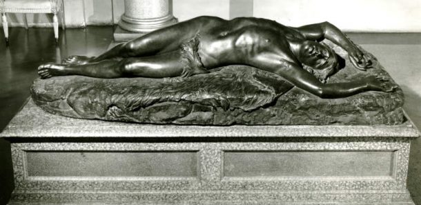 g .迪普雷银白杨morente、青铜铸造的爸爸,1850 d 'Arte现代化广场,费伦泽(发票。将军634;管理。135)。