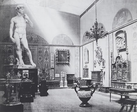 1857年戴维南肯辛顿博物馆展出。伦敦形象©维多利亚和艾伯特博物馆