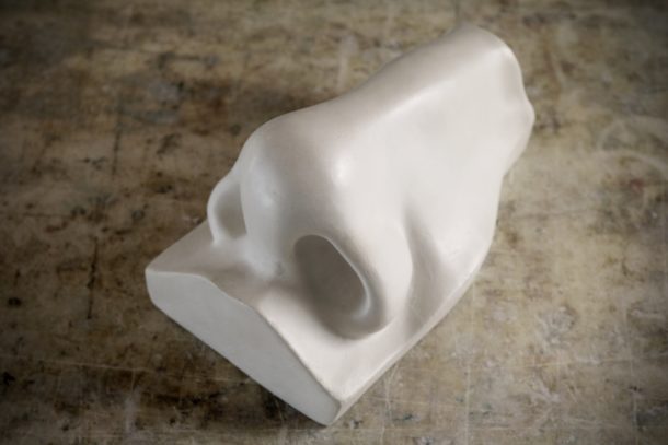 大卫鼻子FeliceCalchi -石膏和石膏雕塑,罗马。形象,安德里亚·菲利斯2017年。
