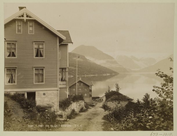 博物馆:673 - 1918 Nordfjord的照片,(挪威),克纳Knusden