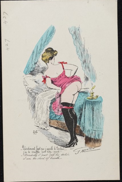 米尔福德港收集明信片,由乔治·羊皮平版印刷,法语,c。1904 e.524:427 - 2001