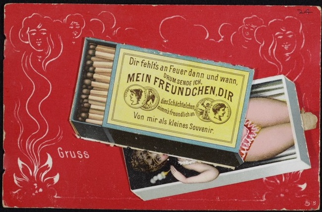 米尔福德港收集的明信片,平版印刷,德语,1906 e.523:24 - 2001