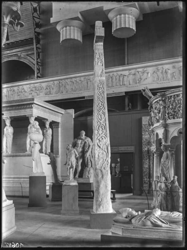 石膏在Bordiaux大厅展出,ca。1900年©KIK-IRPA,布鲁塞尔www.kikirpa.be