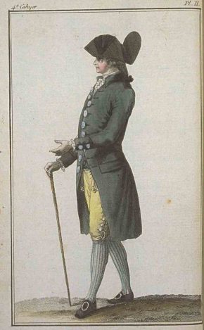 18世纪法国时尚板