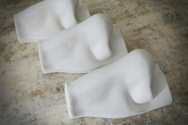 大卫鼻子石膏FeliceCalchi -石膏和雕塑,罗马。形象,安德里亚·菲利斯2017年。