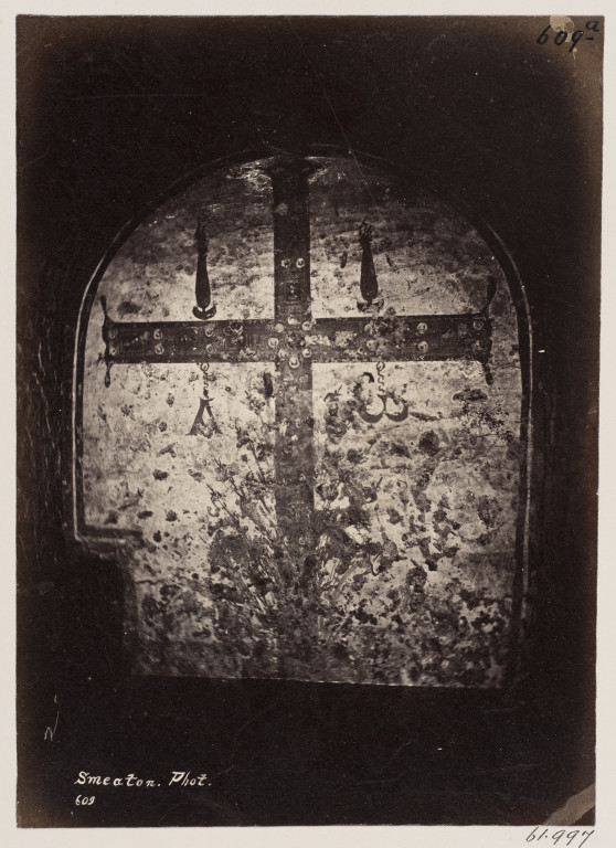一幅画的照片由查尔斯Smeaton宝石横s Pontianus地下墓穴的罗马