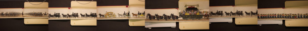 威灵顿公爵的送葬队伍,1852年。手工印刷、铜版画、彩色。博物馆数量:e.401:29 - 1954©维多利亚和阿尔伯特博物馆,伦敦