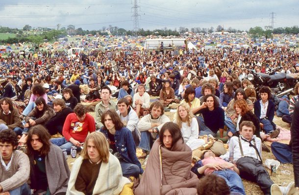 1979年，格拉斯顿伯里音乐节