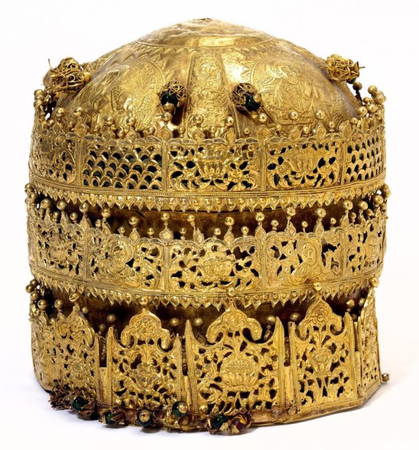 冠,可能在贡德尔、埃塞俄比亚、1740左右。博物馆没有。m.27 - 2005。伦敦©维多利亚和艾伯特博物馆