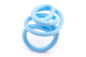 淡蓝色硅环
