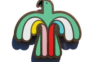 墨西哥鹦鹉胸针
