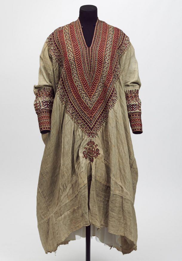 衣服,大约在1860年,埃塞俄比亚。博物馆没有。399 - 1869。伦敦©维多利亚和艾伯特博物馆